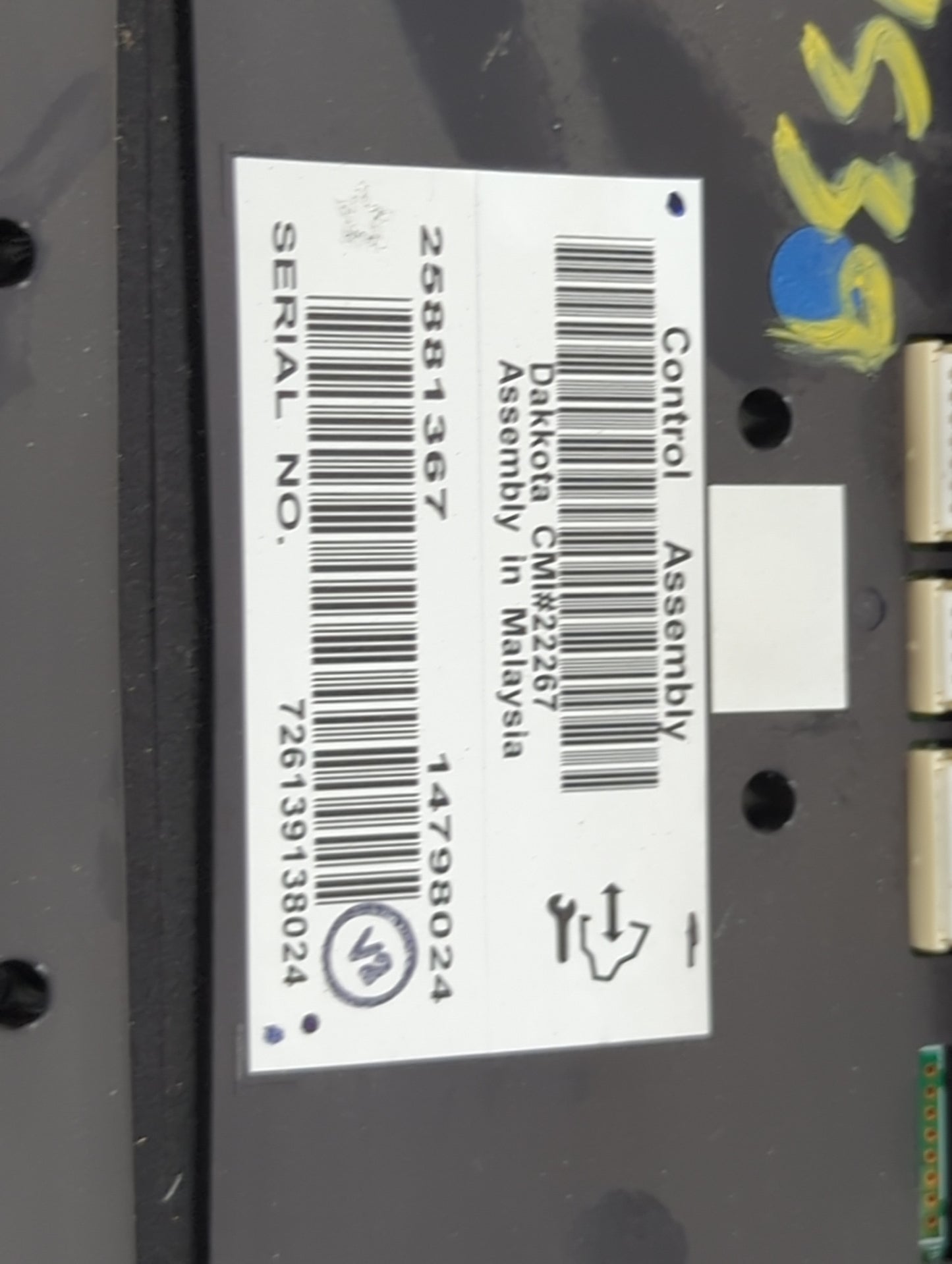 2008-2009 Cadillac Cts Radio AM FM Cd Player Receiver Replacement P/N:25881367 14798024, 7261391380Z4 Fits Fits 2008 2009 OE