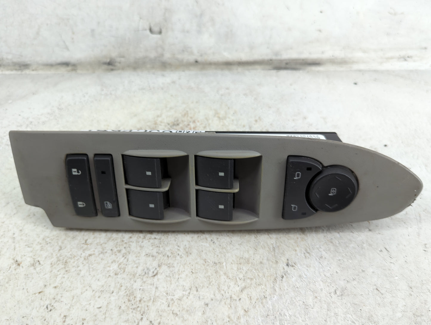 2008-2014 Cadillac Cts Master Power Window Switch Replacement Driver Side Left P/N:25970548AB BP05484401170ZJ2 Fits OEM Used