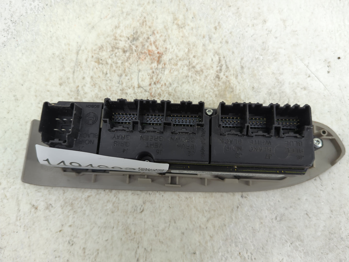 2008-2014 Cadillac Cts Master Power Window Switch Replacement Driver Side Left P/N:25970548AB BP05484401170ZJ2 Fits OEM Used
