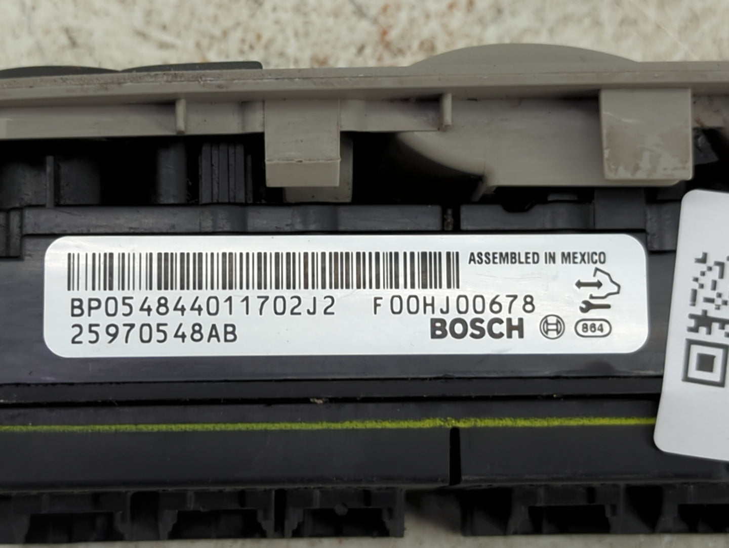 2008-2014 Cadillac Cts Master Power Window Switch Replacement Driver Side Left P/N:25970548AB BP05484401170ZJ2 Fits OEM Used