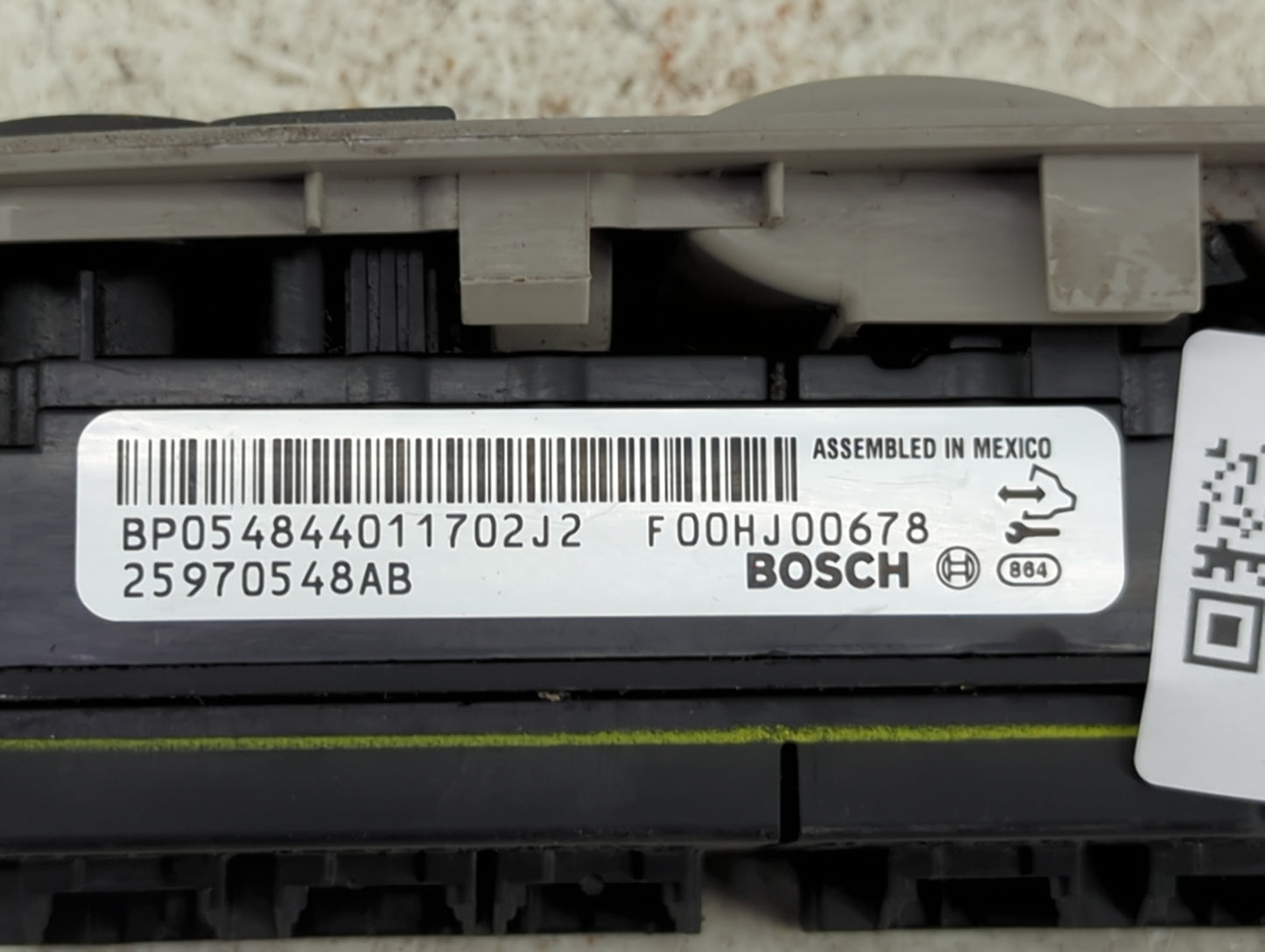 2008-2014 Cadillac Cts Master Power Window Switch Replacement Driver Side Left P/N:25970548AB BP05484401170ZJ2 Fits OEM Used