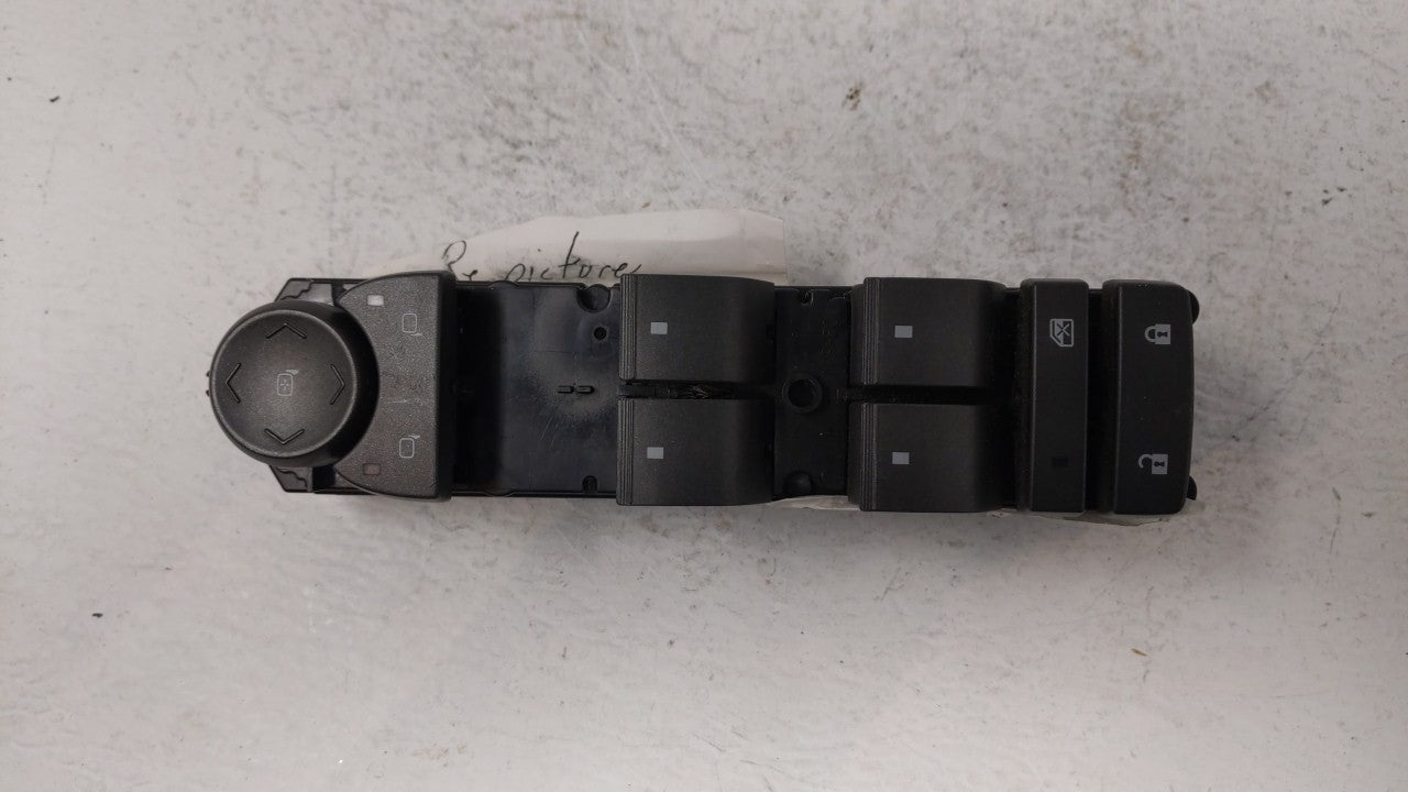 2008 Cadillac Cts Master Power Window Switch Replacement Driver Side Left Fits OEM Used Auto Parts - Oemusedautoparts1.com