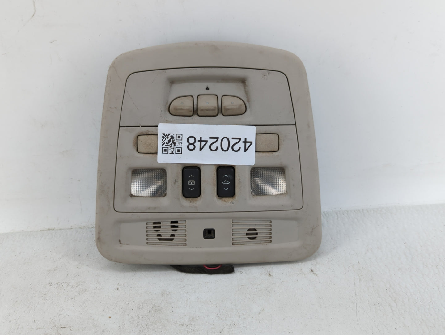 2008 Cadillac Cts Overhead Roof Console - Oemusedautoparts1.com