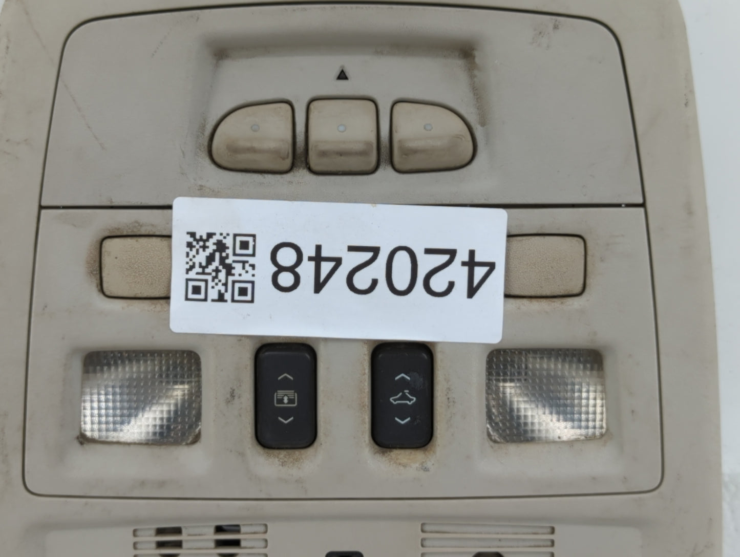 2008 Cadillac Cts Overhead Roof Console - Oemusedautoparts1.com