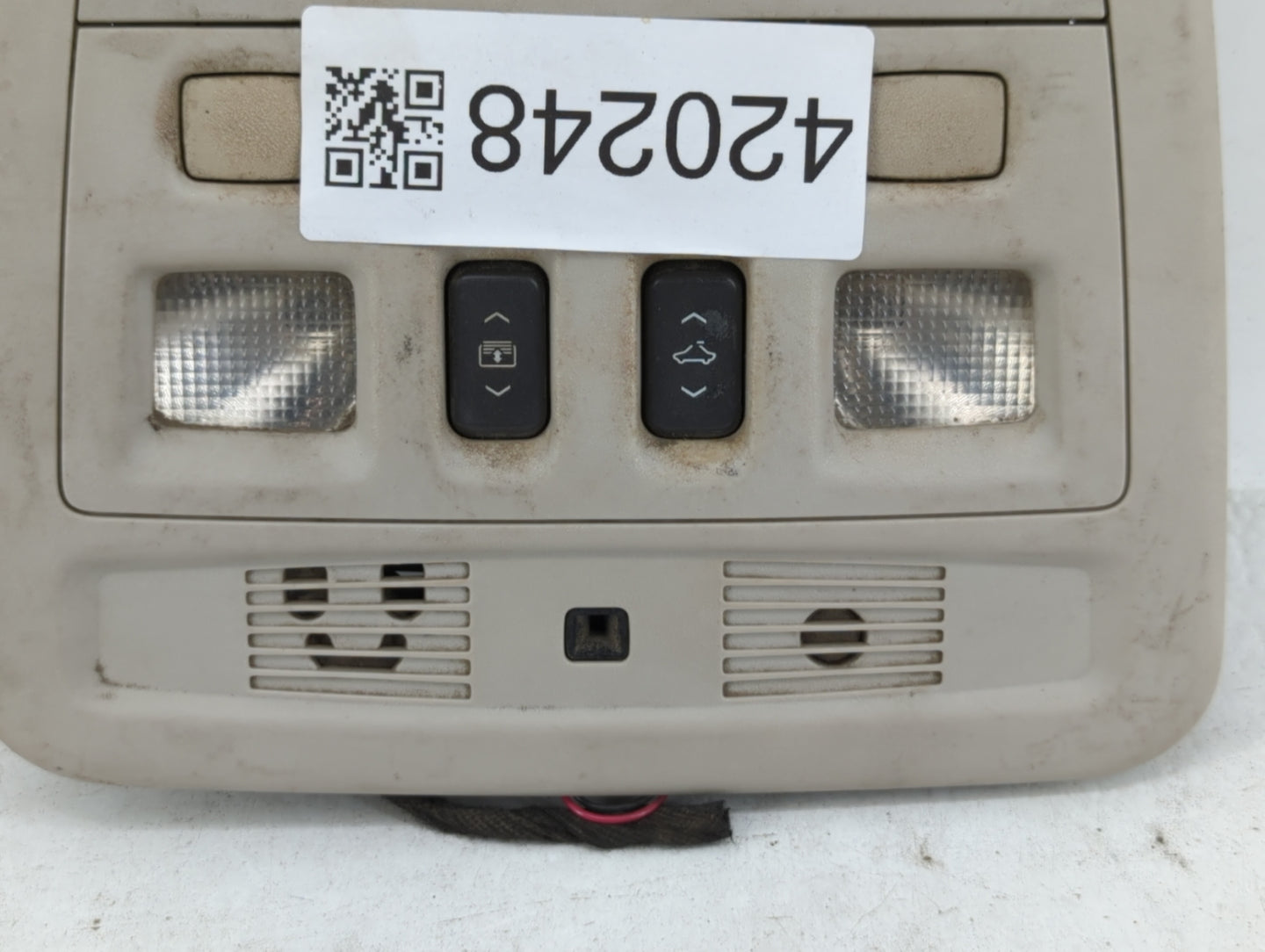 2008 Cadillac Cts Overhead Roof Console - Oemusedautoparts1.com