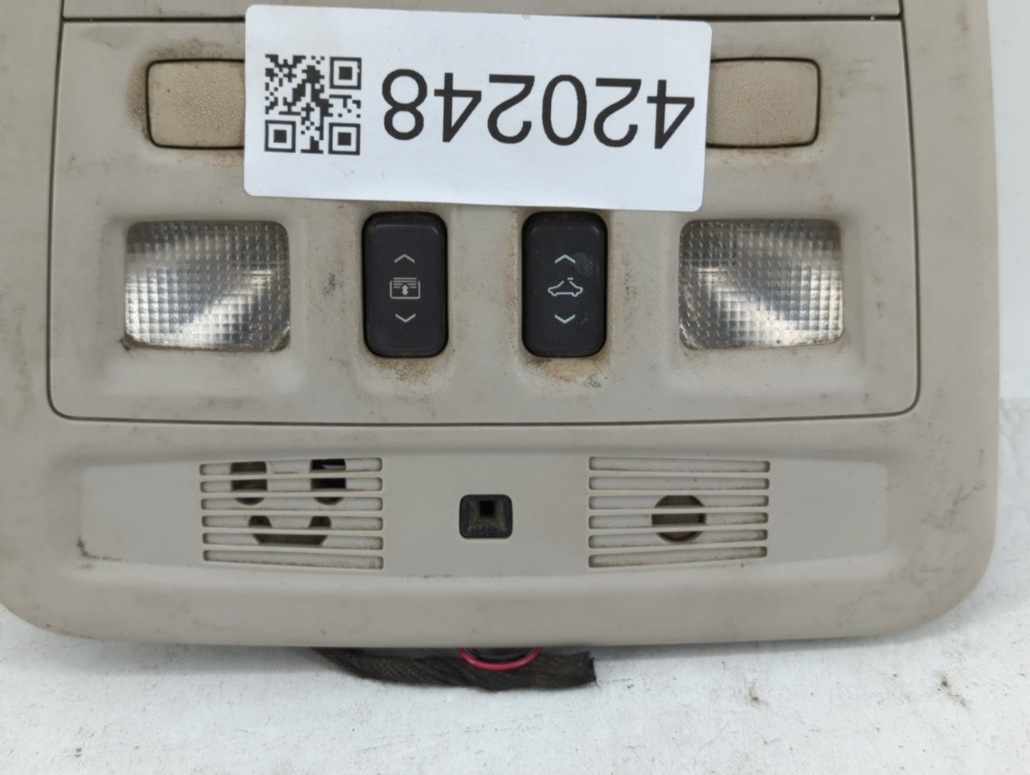 2008 Cadillac Cts Overhead Roof Console - Oemusedautoparts1.com