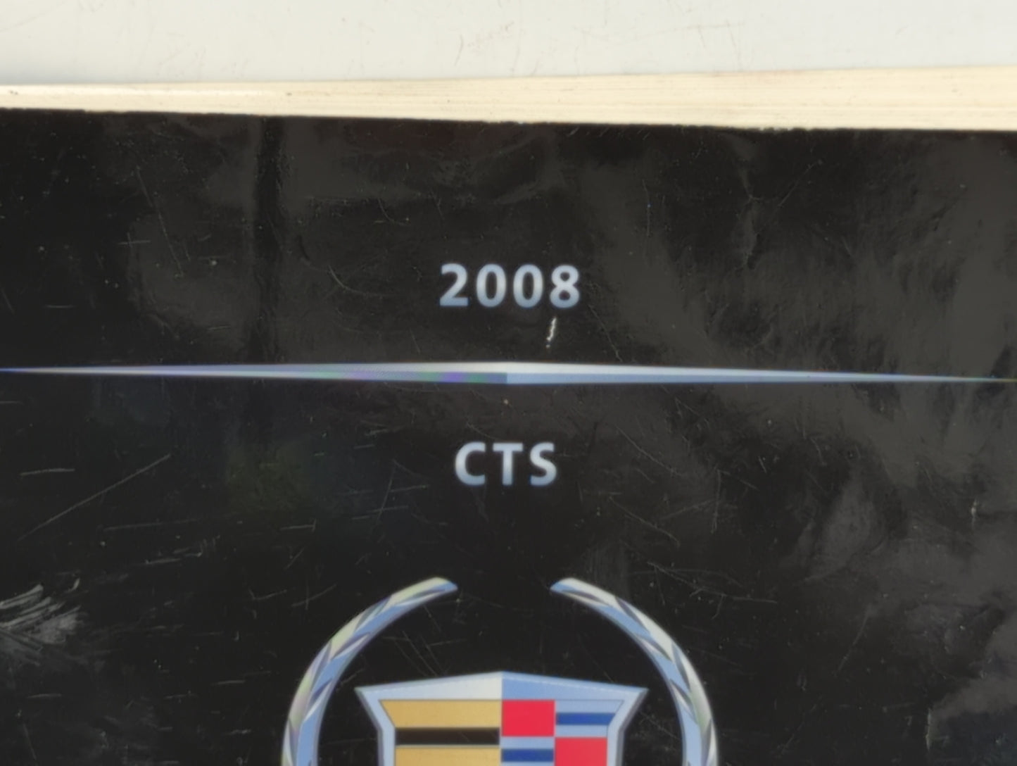 2008 Cadillac Cts Owners Manual Book Guide OEM Used Auto Parts - Oemusedautoparts1.com