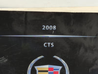 2008 Cadillac Cts Owners Manual Book Guide OEM Used Auto Parts - Oemusedautoparts1.com