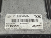 2008 Cadillac Cts PCM Engine Control Computer ECU ECM PCU OEM P/N:E77 12623232 Fits Fits 2009 2011 OEM Used Auto Parts - Oem