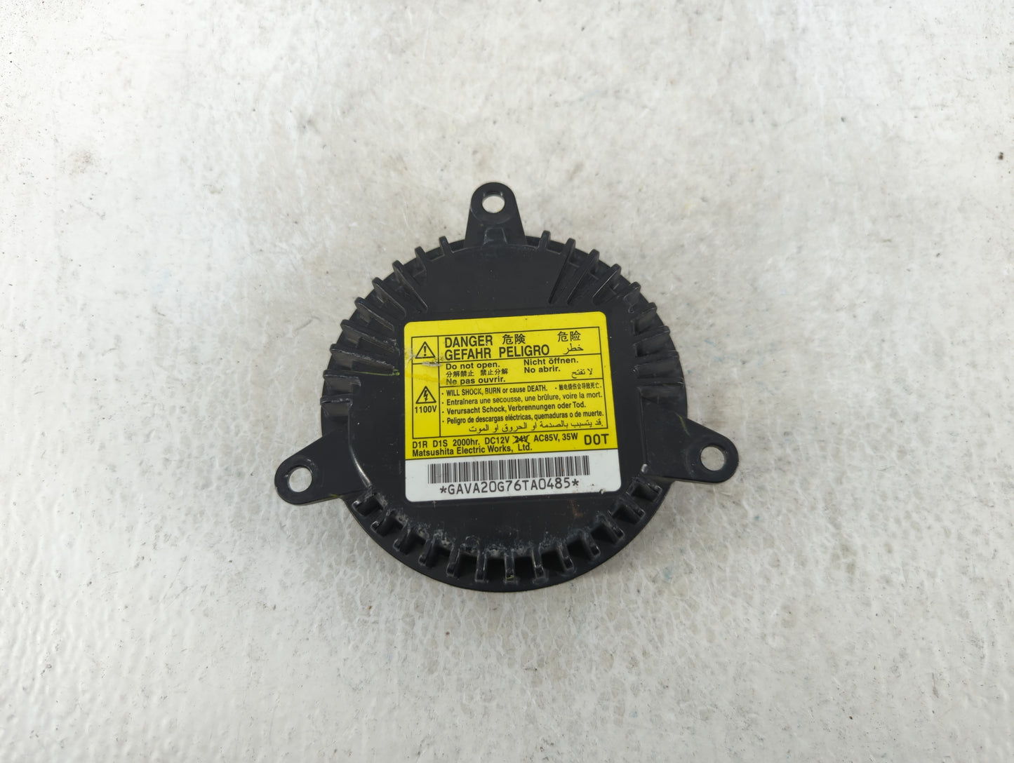 2008 Cadillac Cts Headlight Ballast Head Light - Oemusedautoparts1.com