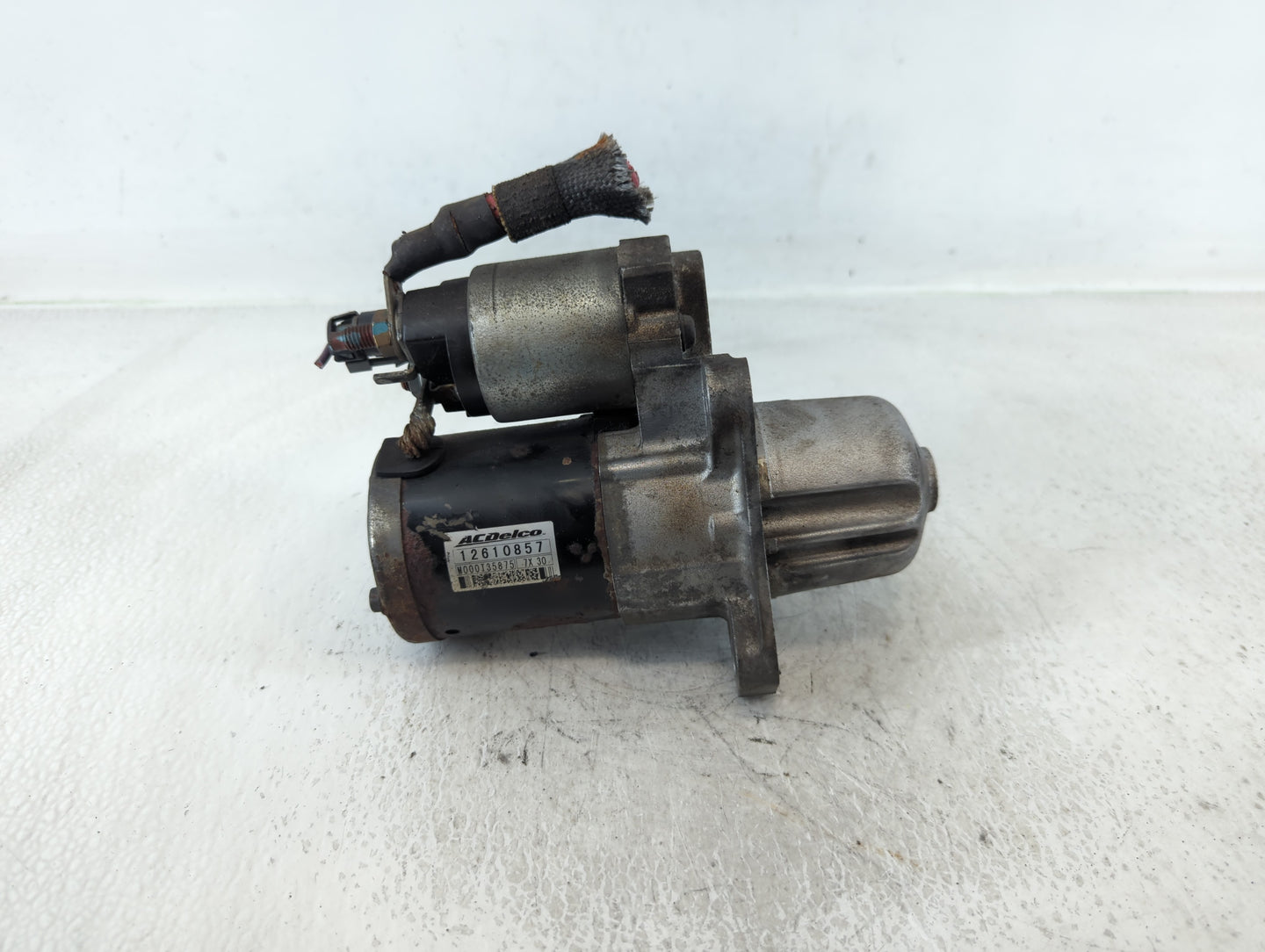 2008-2015 Cadillac Cts Car Starter Motor Solenoid OEM P/N:12610857 M000T35875 7X 30 Fits OEM Used Auto Parts - Oemusedautopa