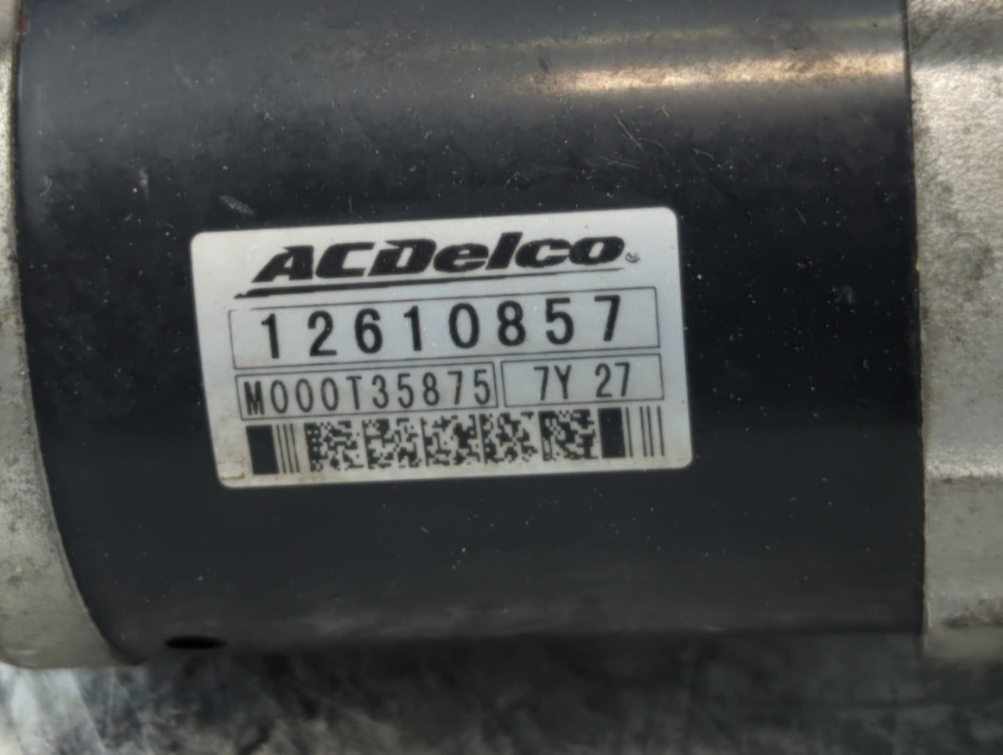 2008-2015 Cadillac Cts Car Starter Motor Solenoid OEM P/N:M000TB0075 7Y 27 Fits Fits 2008 2009 2010 2011 2012 2013 2014 2015