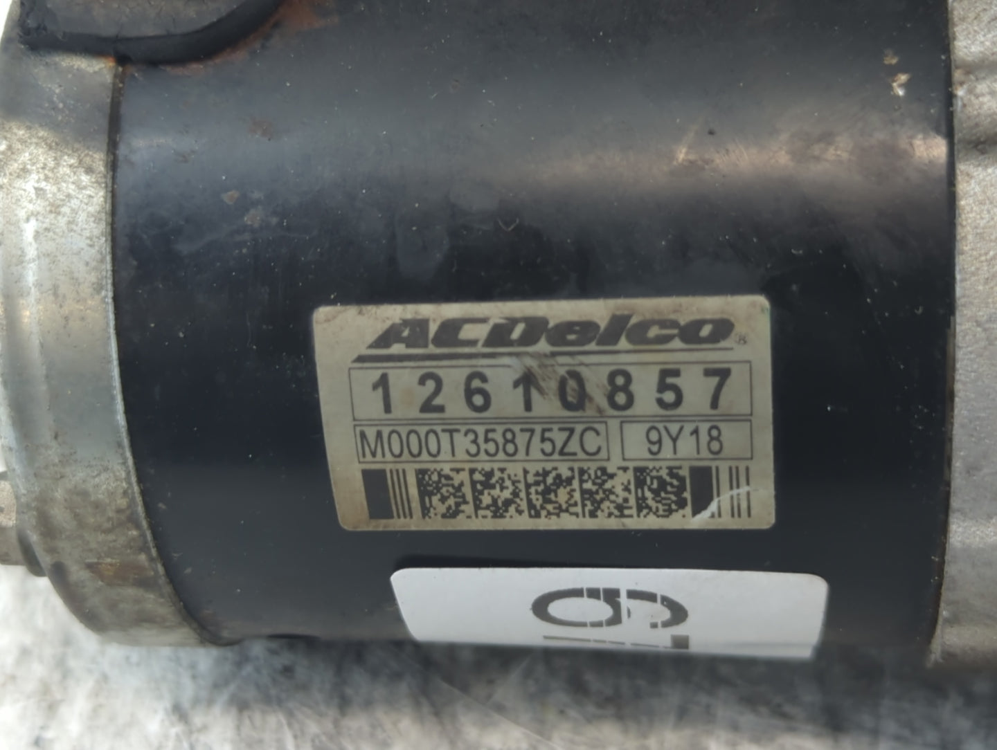 2008-2015 Cadillac Cts Car Starter Motor Solenoid OEM P/N:12610857 M000T35875ZC Fits Fits 2008 2009 2010 2011 2012 2013 2014