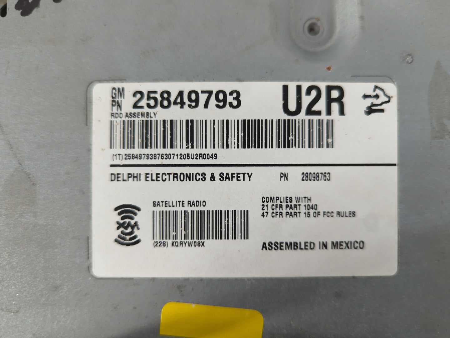 2008-2010 Cadillac Cts Undefined - Oemusedautoparts1.com