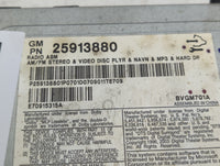 2008-2010 Cadillac Cts Radio AM FM Cd Player Receiver Replacement P/N:25913880 Fits Fits 2008 2009 2010 OEM Used Auto Parts 