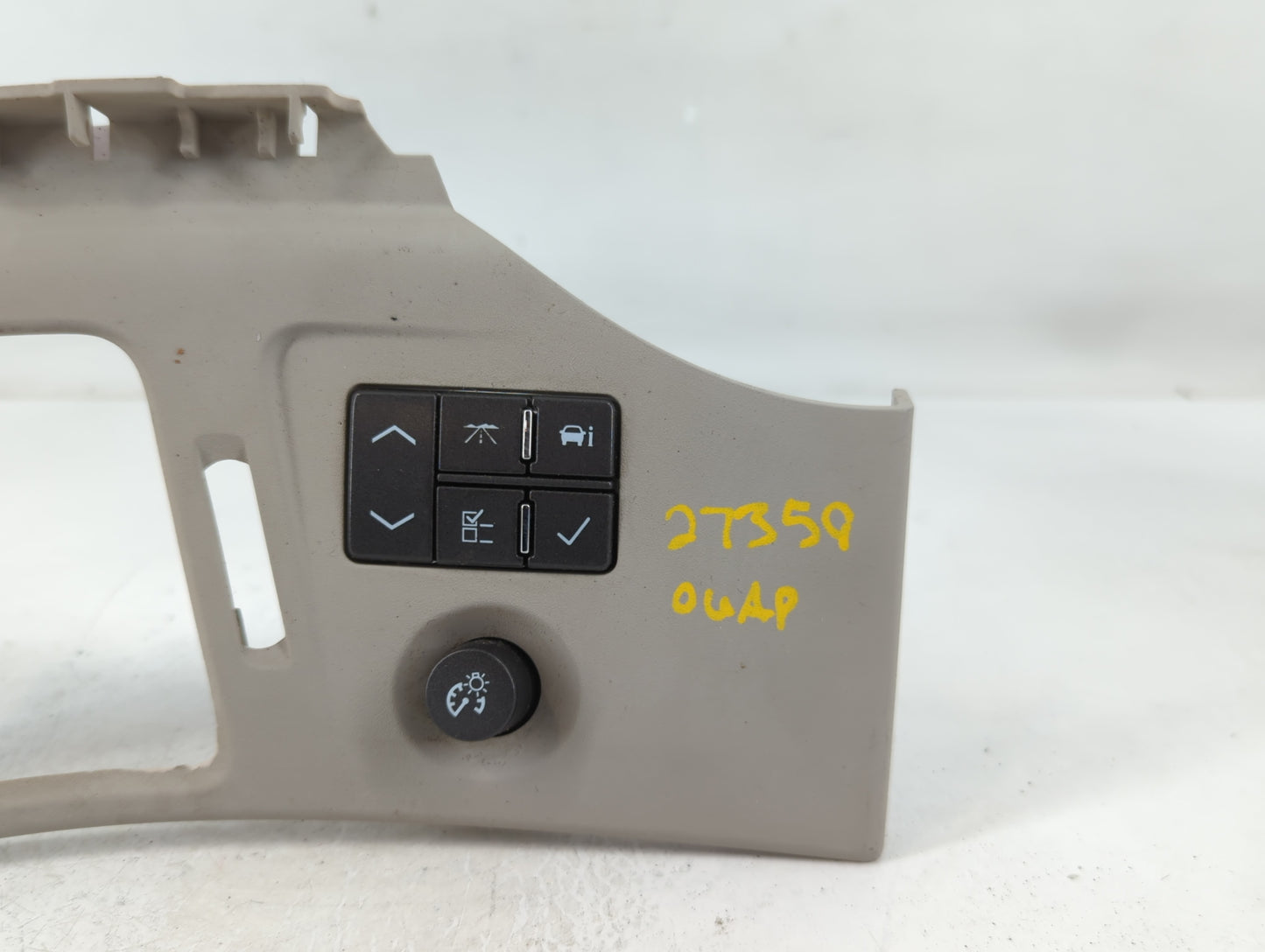 2008 Cadillac Cts Headlight Head Light Switch Lamp Control - Oemusedautoparts1.com