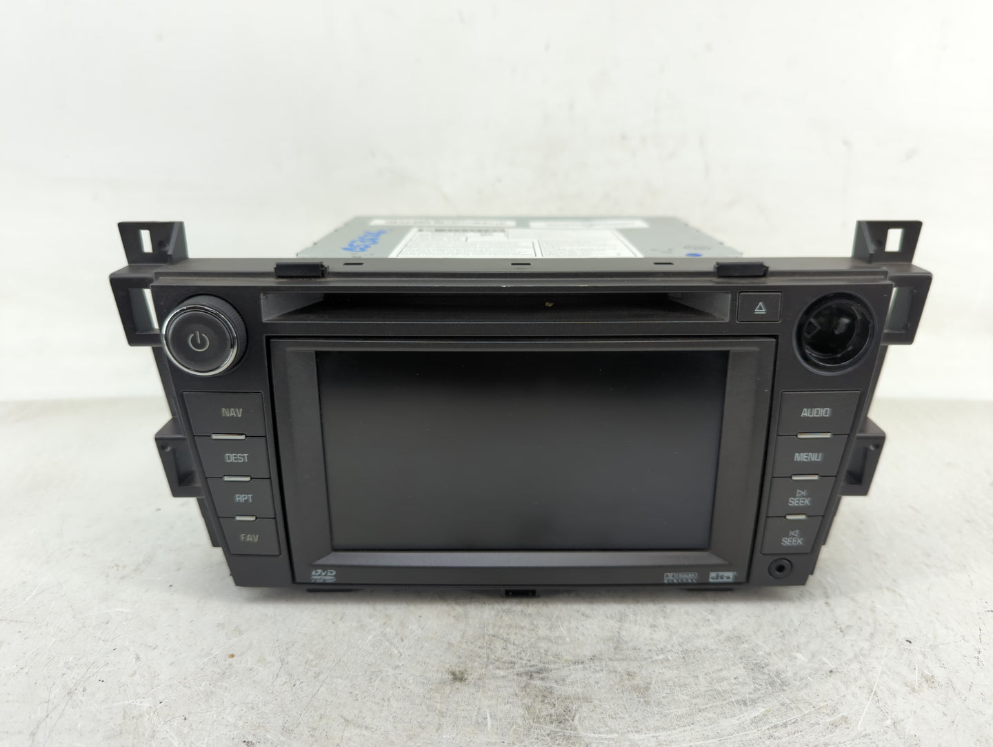 2008 Cadillac Dts Radio AM FM Cd Player Receiver Replacement P/N:25815693 Fits OEM Used Auto Parts - Oemusedautoparts1.com