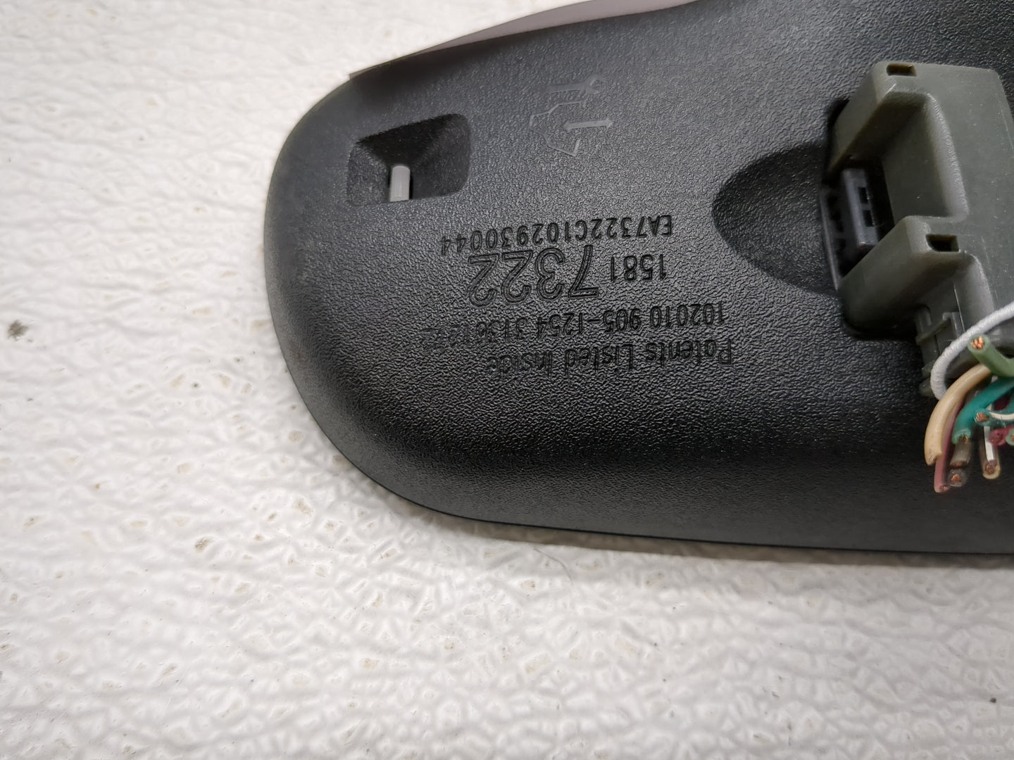 2008-2011 Cadillac Dts Interior Rear View Mirror Replacement OEM P/N:15817322 Fits Fits 2006 2007 2008 2009 2010 2011 2012 O