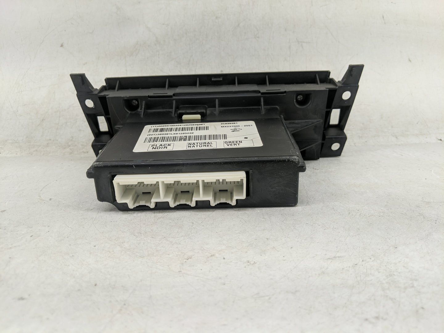 2007-2011 Cadillac Dts Climate Control Module Temperature AC/Heater Replacement P/N:25839381 MX237000-2551 Fits OEM Used Aut