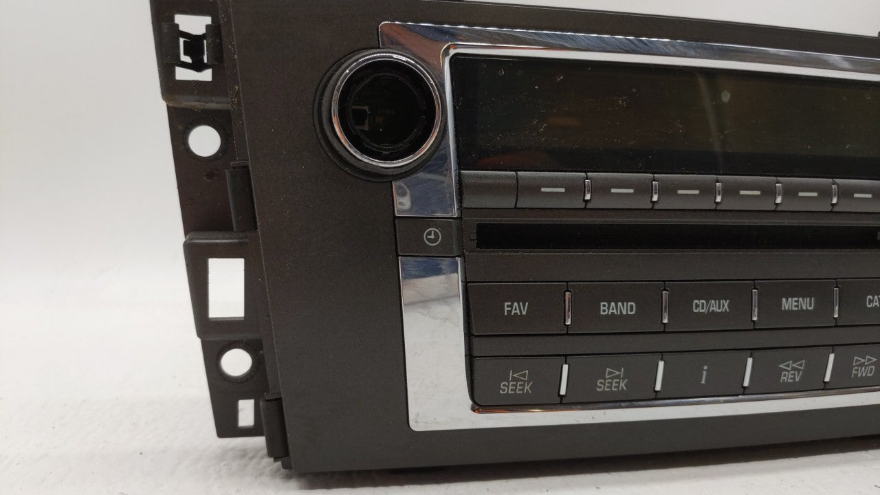 2008-2011 Cadillac Dts Am Fm Cd Player Radio Receiver - Oemusedautoparts1.com