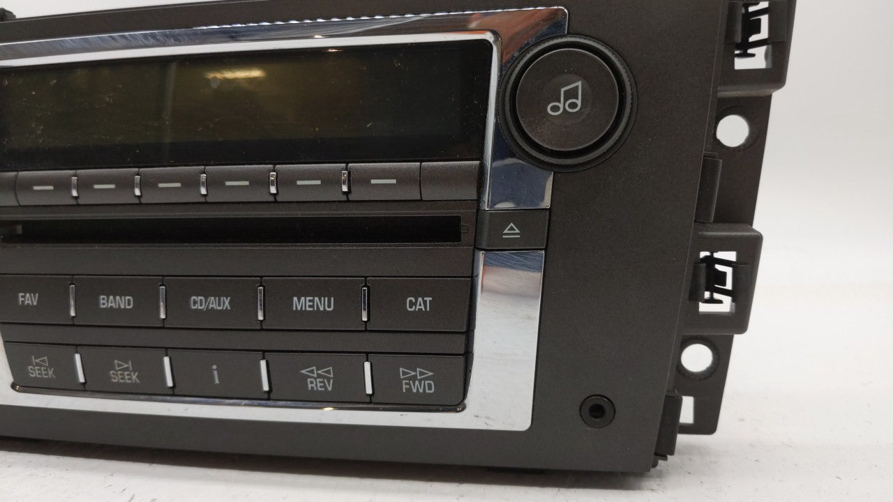 2008-2011 Cadillac Dts Am Fm Cd Player Radio Receiver - Oemusedautoparts1.com