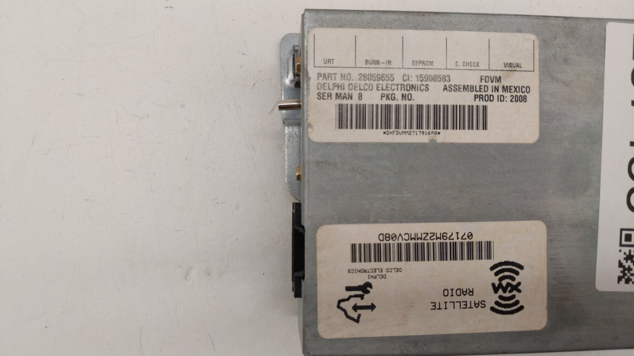 2006-2011 Cadillac Dts Am Fm Cd Player Radio Receiver - Oemusedautoparts1.com