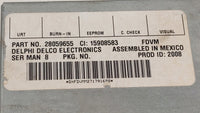 2006-2011 Cadillac Dts Am Fm Cd Player Radio Receiver - Oemusedautoparts1.com