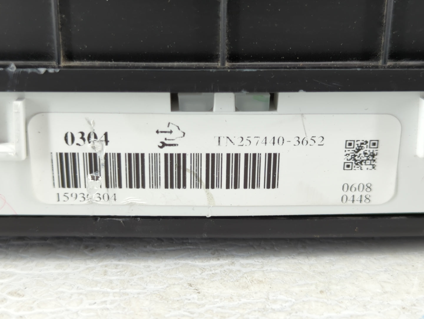 2008 Cadillac Dts Instrument Cluster Speedometer Gauges P/N:15930304 TN257440-3652 Miles: Fits OEM Used Auto Parts - Oemused