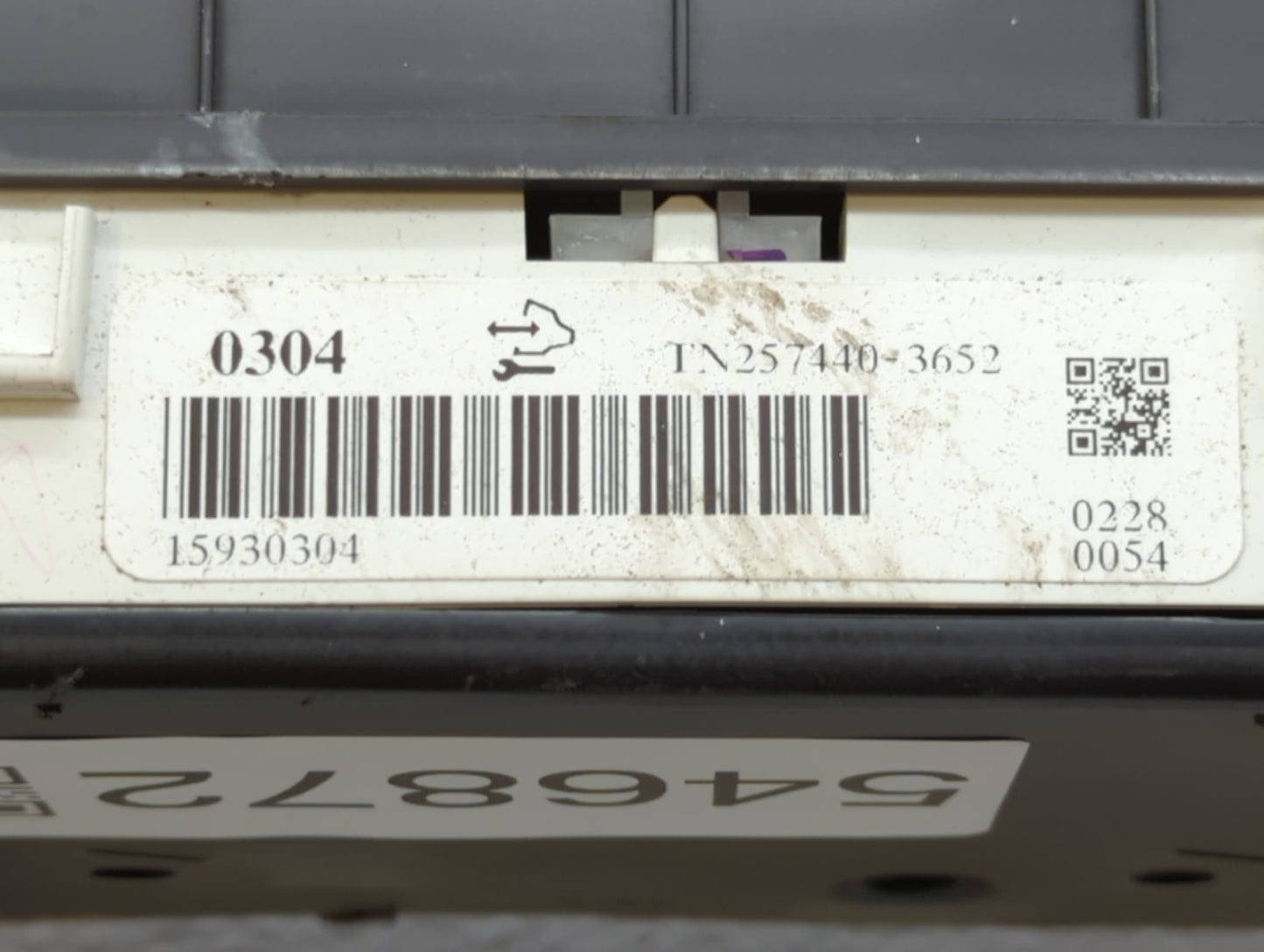 2008 Cadillac Dts Instrument Cluster Speedometer Gauges P/N:15930304 Fits OEM Used Auto Parts - Oemusedautoparts1.com