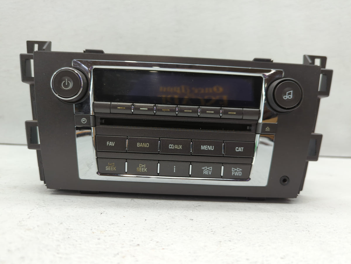 2007-2009 Cadillac Dts Am Fm Cd Player Radio Receiver 569041 - Oemusedautoparts1.com