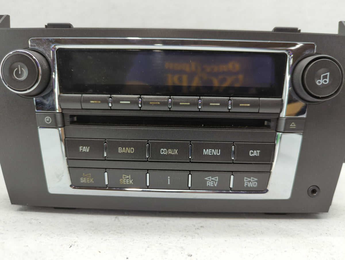 2007-2009 Cadillac Dts Am Fm Cd Player Radio Receiver 569041 - Oemusedautoparts1.com
