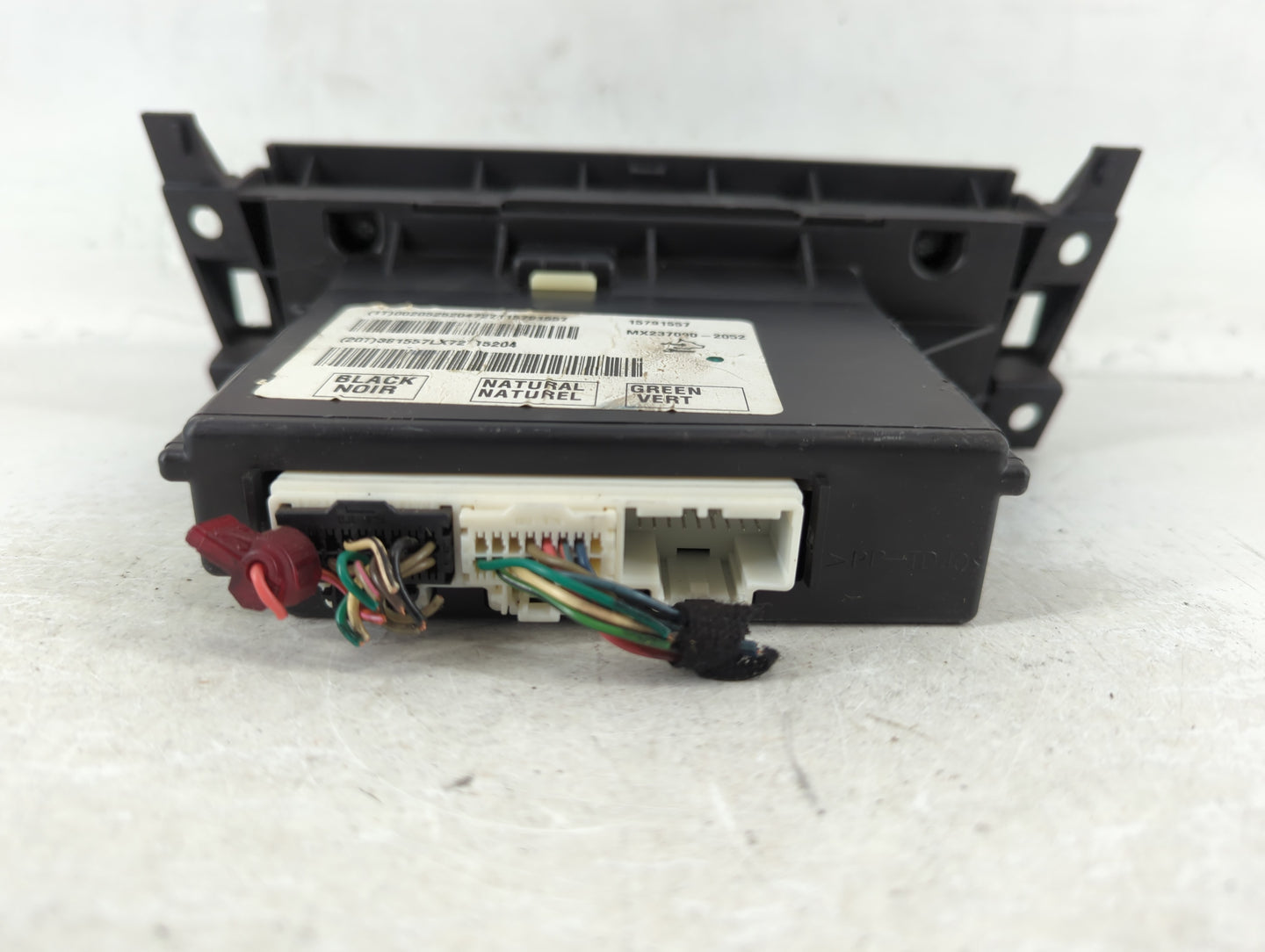 2007-2011 Cadillac Dts Climate Control Module Temperature AC/Heater Replacement P/N:15791557 MX237000-2052 Fits OEM Used Aut