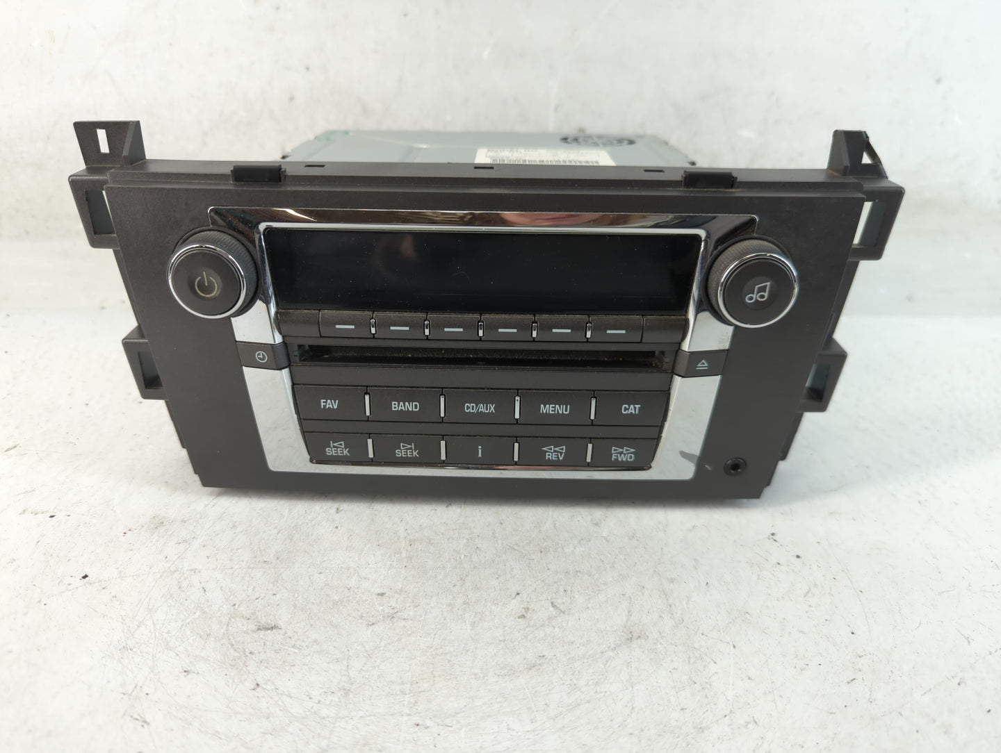 2007-2009 Cadillac Dts Radio AM FM Cd Player Receiver Replacement P/N:25818943 Fits Fits 2007 2008 2009 OEM Used Auto Parts 