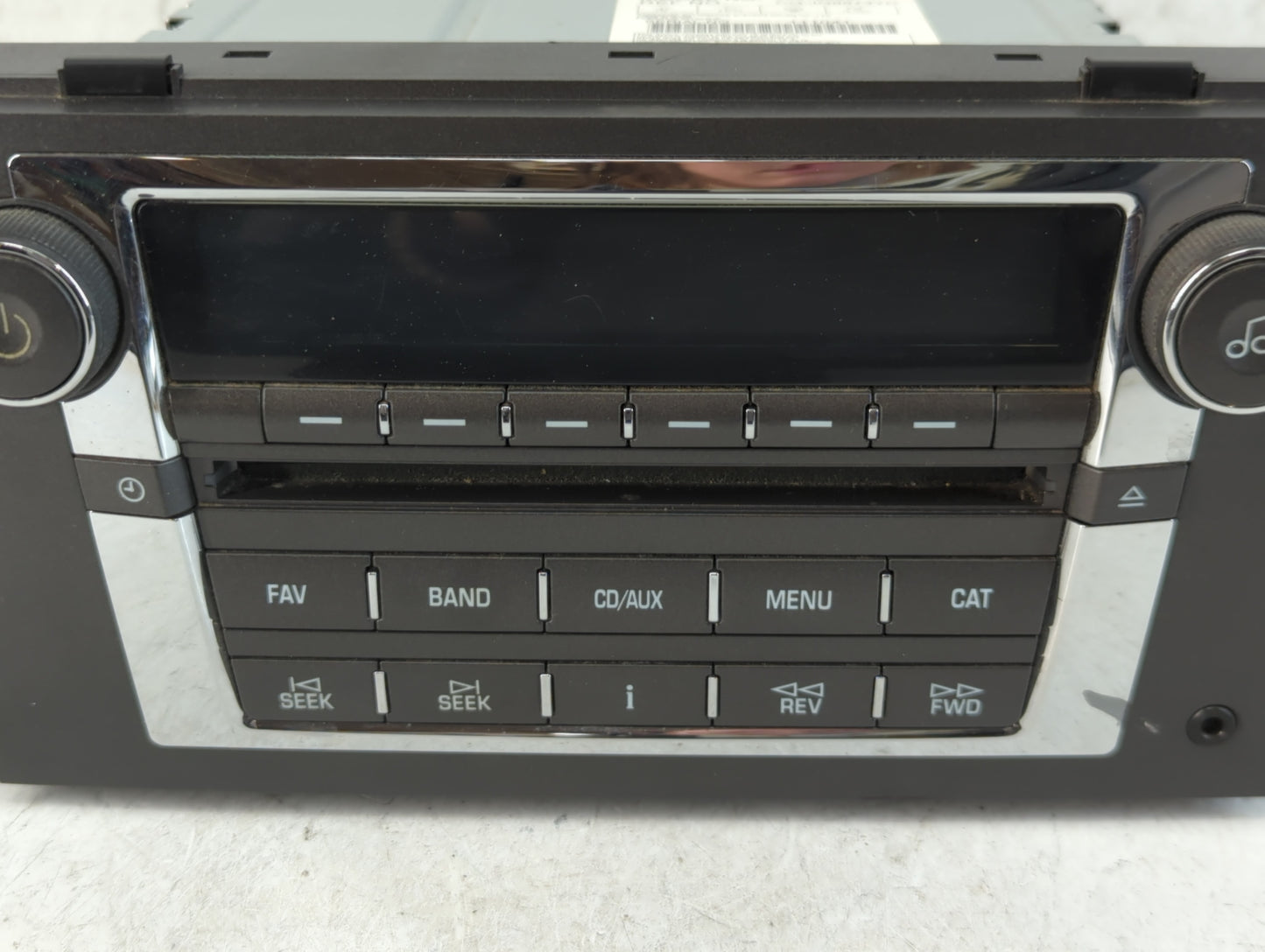 2007-2009 Cadillac Dts Radio AM FM Cd Player Receiver Replacement P/N:25818943 Fits Fits 2007 2008 2009 OEM Used Auto Parts 