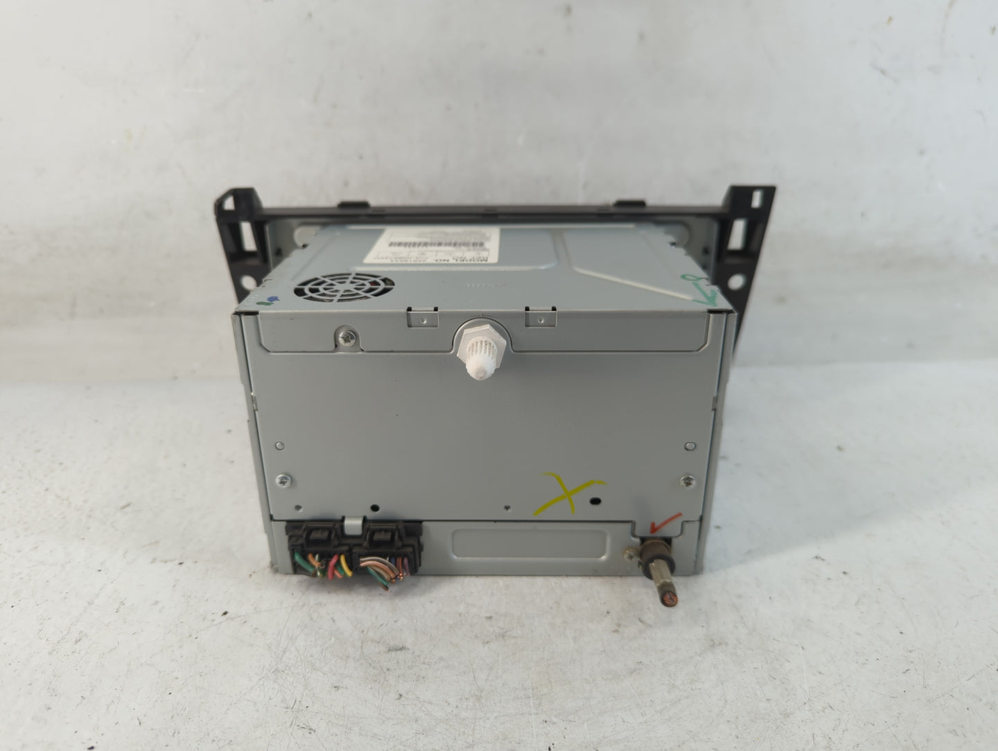 2007-2009 Cadillac Dts Radio AM FM Cd Player Receiver Replacement P/N:25818943 Fits Fits 2007 2008 2009 OEM Used Auto Parts 