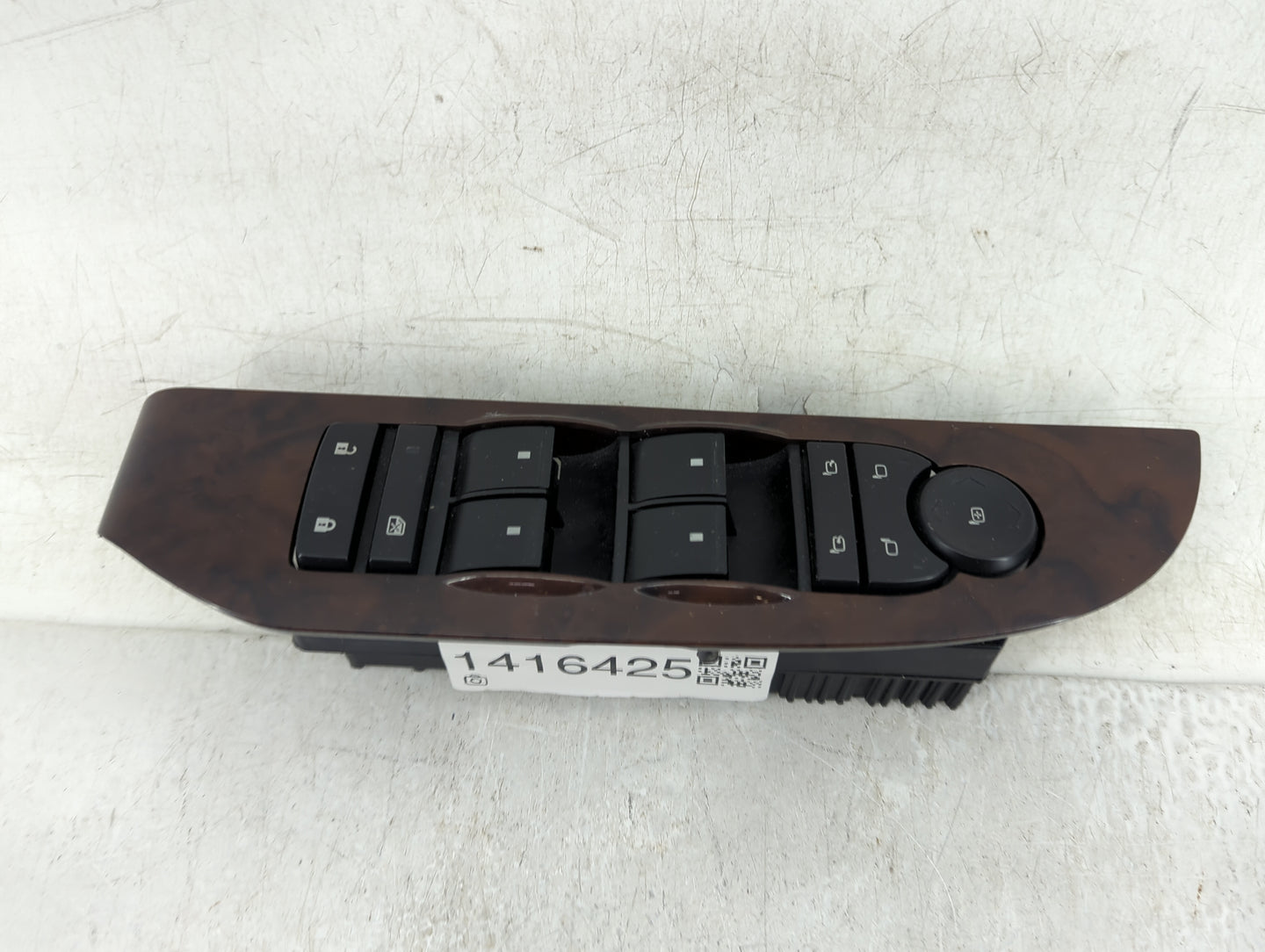 2007-2008 Cadillac Escalade Master Power Window Switch Replacement Driver Side Left P/N:15906883 Fits Fits 2007 2008 OEM Use