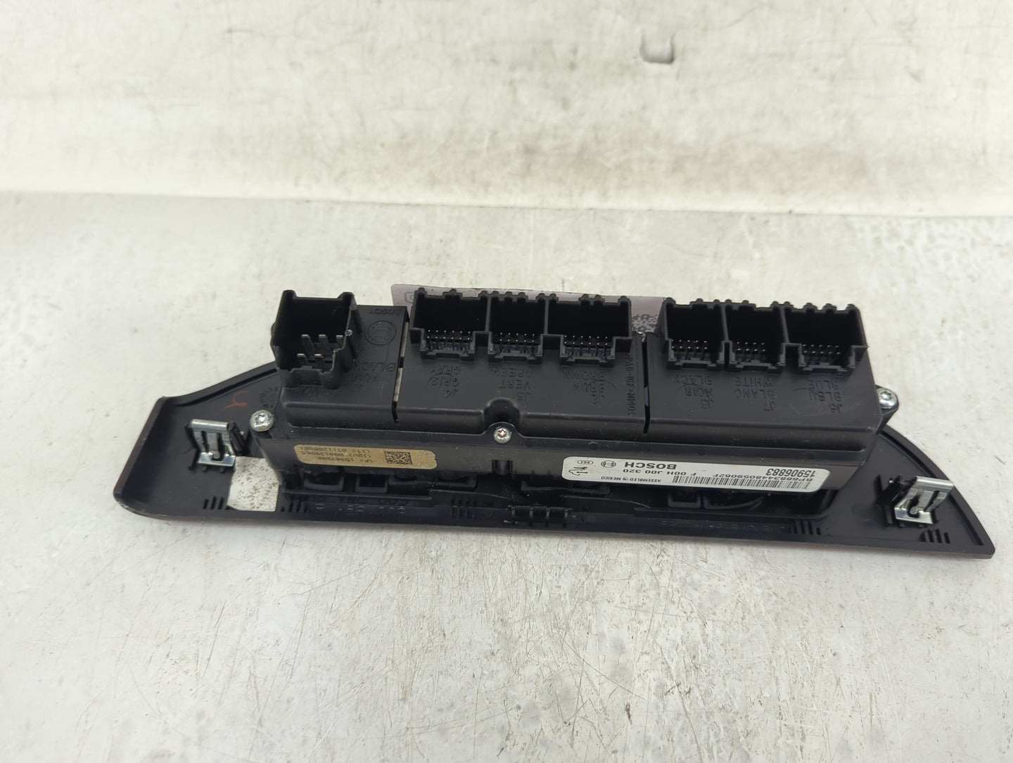 2007-2008 Cadillac Escalade Master Power Window Switch Replacement Driver Side Left P/N:15906883 Fits Fits 2007 2008 OEM Use