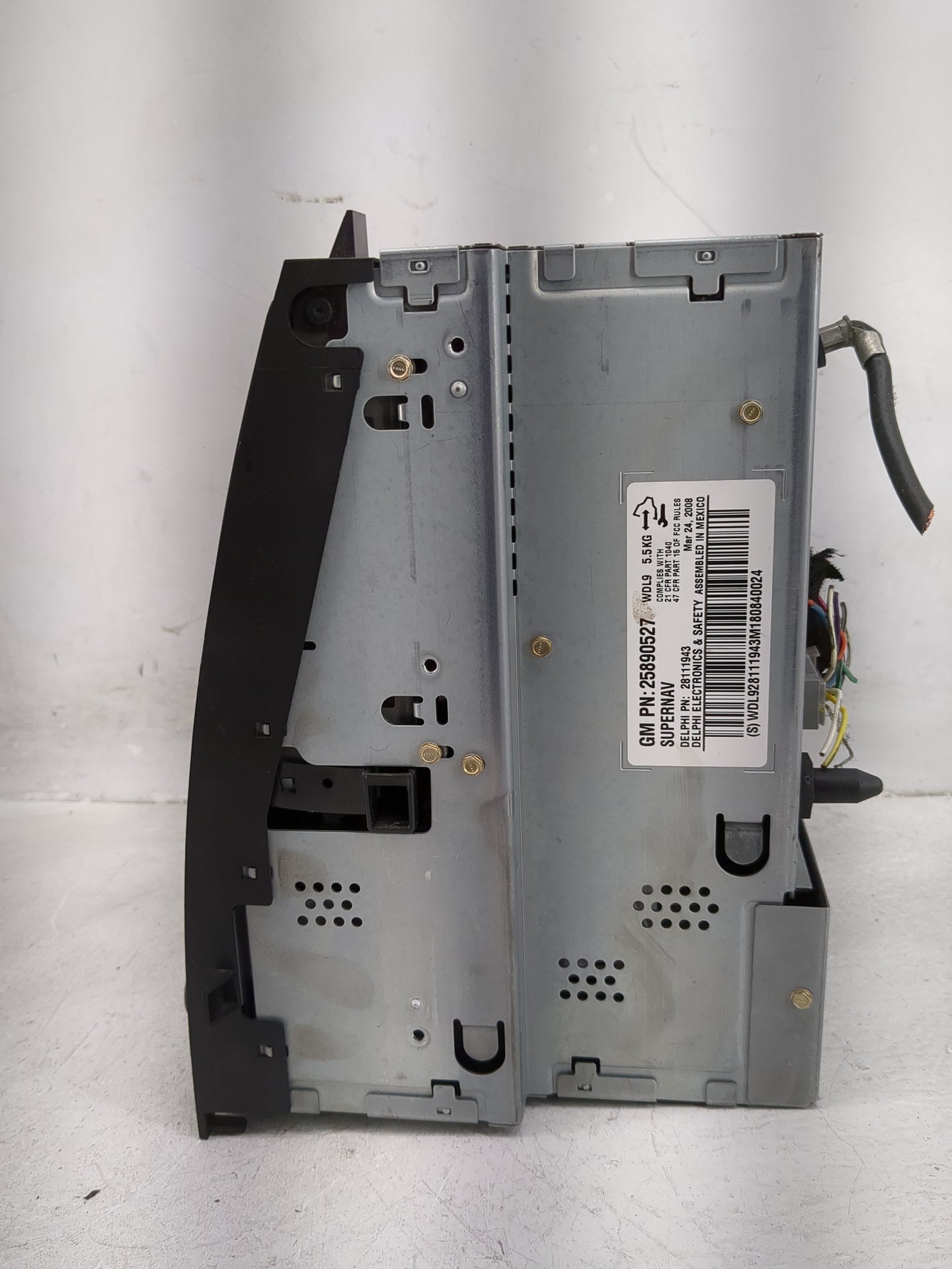 2007-2009 Cadillac Escalade Radio AM FM Cd Player Receiver Replacement P/N:25890527 Fits Fits 2007 2008 2009 OEM Used Auto P