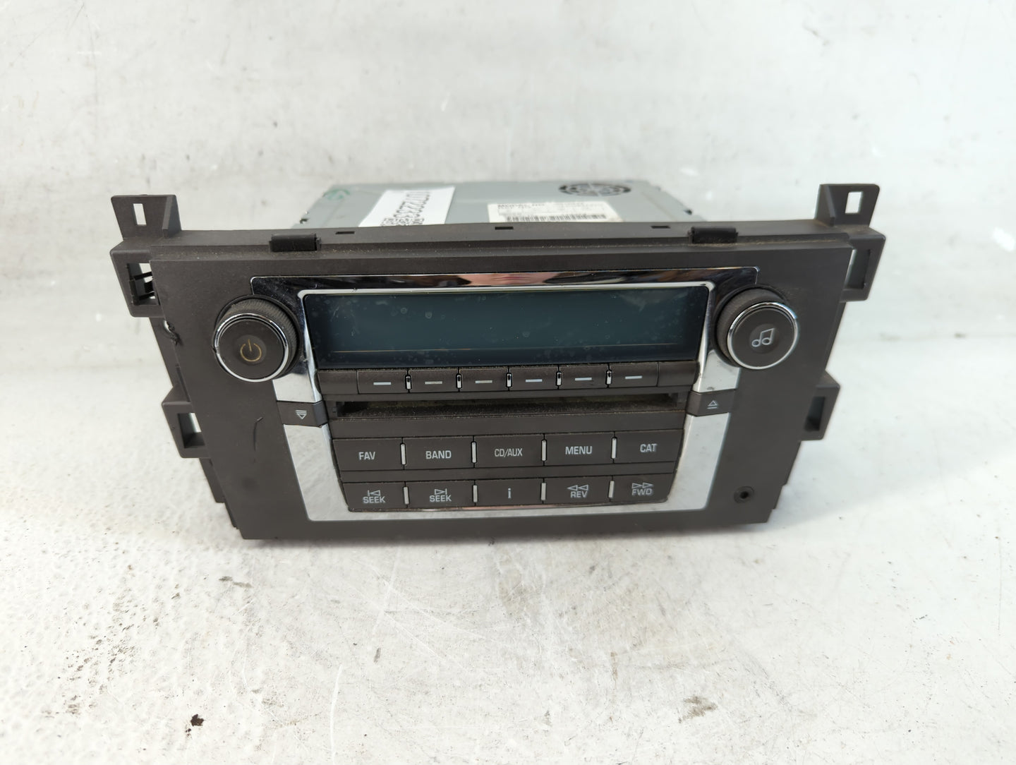 2007-2008 Cadillac Srx Radio AM FM Cd Player Receiver Replacement P/N:25818944 Fits Fits 2007 2008 2009 OEM Used Auto Parts 