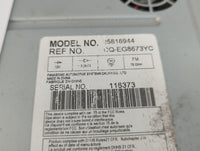2007-2008 Cadillac Srx Radio AM FM Cd Player Receiver Replacement P/N:25818944 Fits Fits 2007 2008 2009 OEM Used Auto Parts 