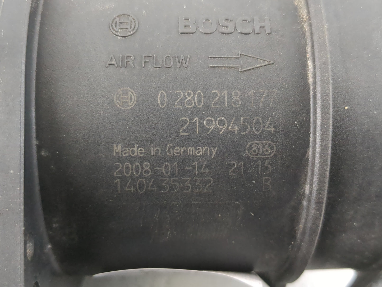 2007-2009 Cadillac Srx Mass Air Flow Meter Maf - Oemusedautoparts1.com
