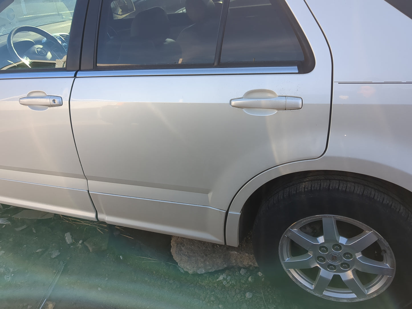 2007-2009 Cadillac Srx Driver Rear Door Oem - Oemusedautoparts1.com
