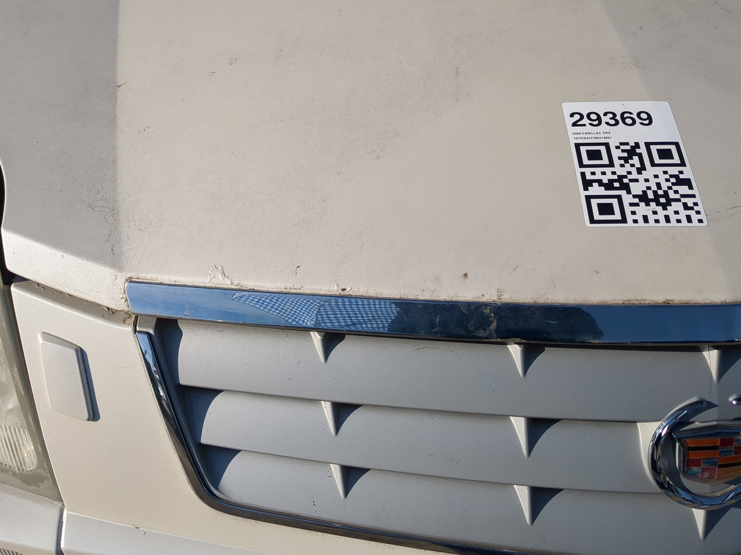 2004-2009 Cadillac Srx Hood Oem - Oemusedautoparts1.com