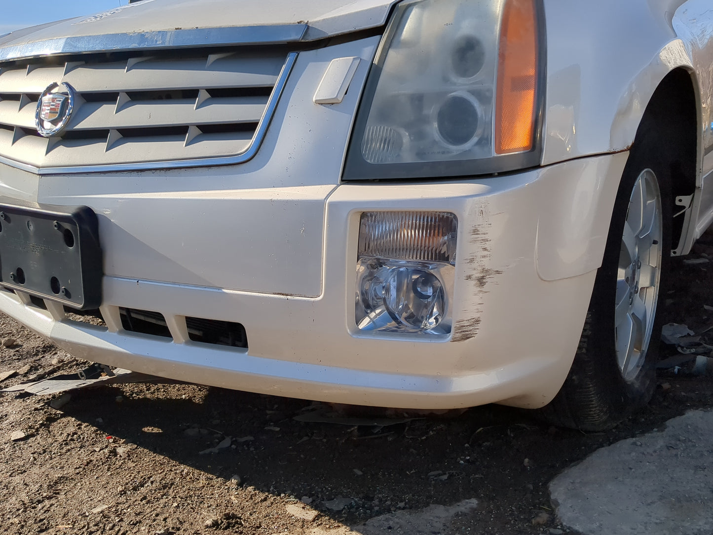 2008-2009 Cadillac Srx Front Bumper - Oem - Oemusedautoparts1.com