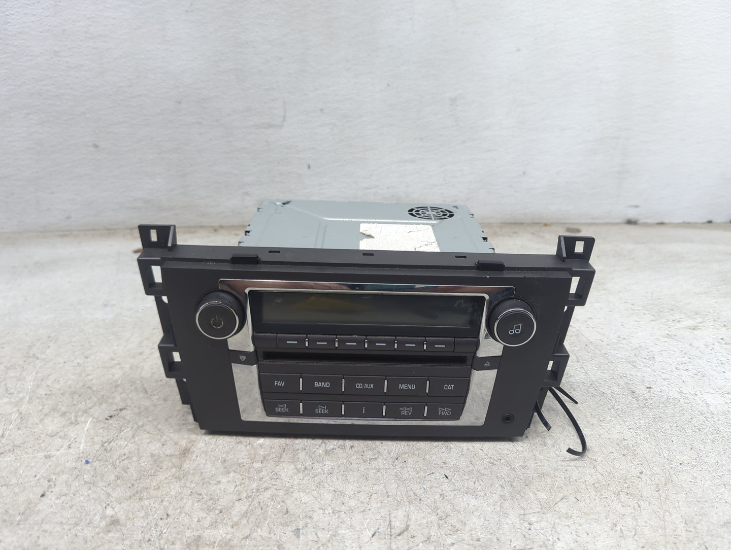 2007-2008 Cadillac Srx Radio AM FM Cd Player Receiver Replacement Fits Fits 2007 2008 2009 OEM Used Auto Parts - Oemusedauto