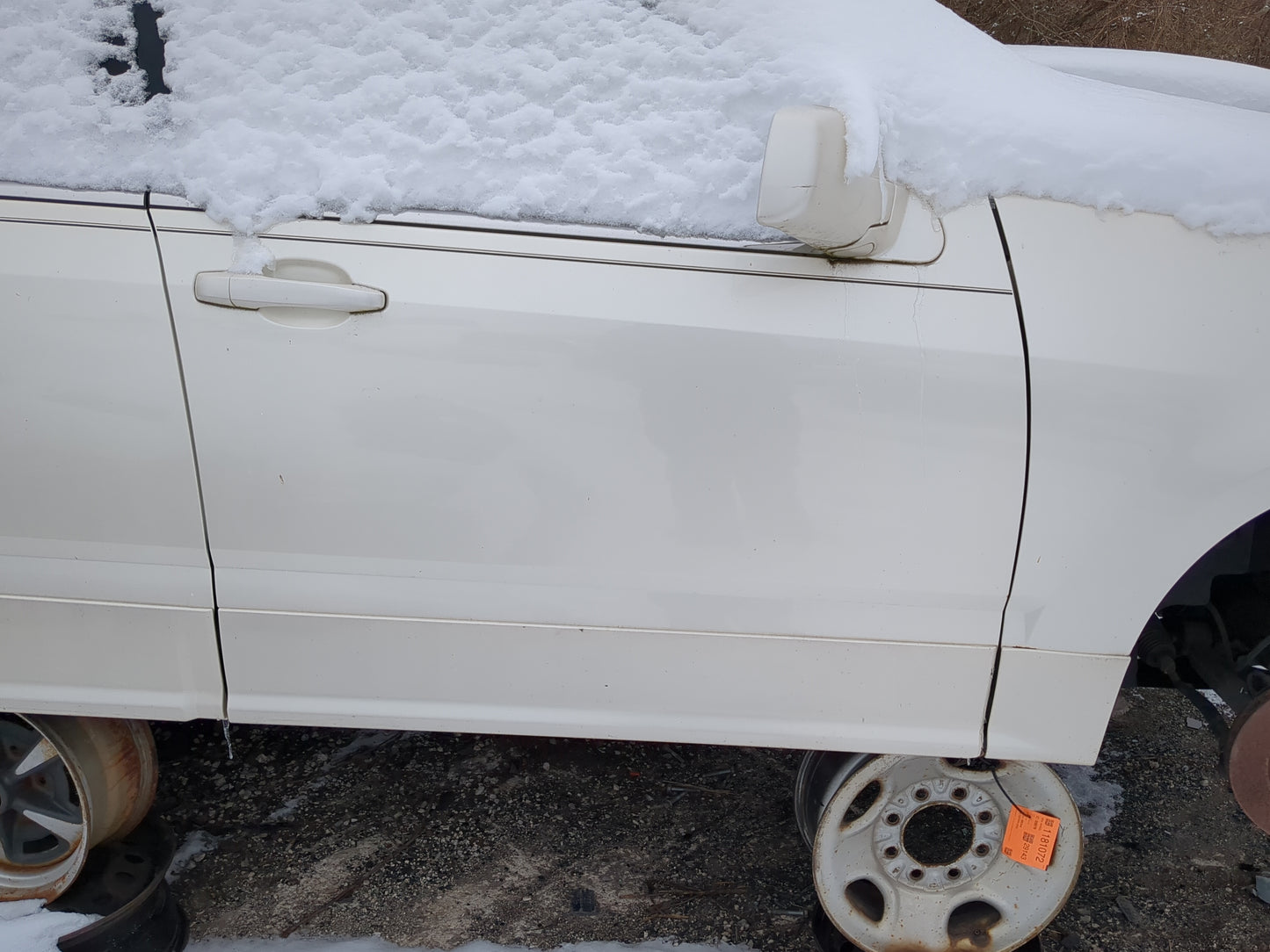 2007-2009 Cadillac Srx Passenger Front Door Oem - Oemusedautoparts1.com