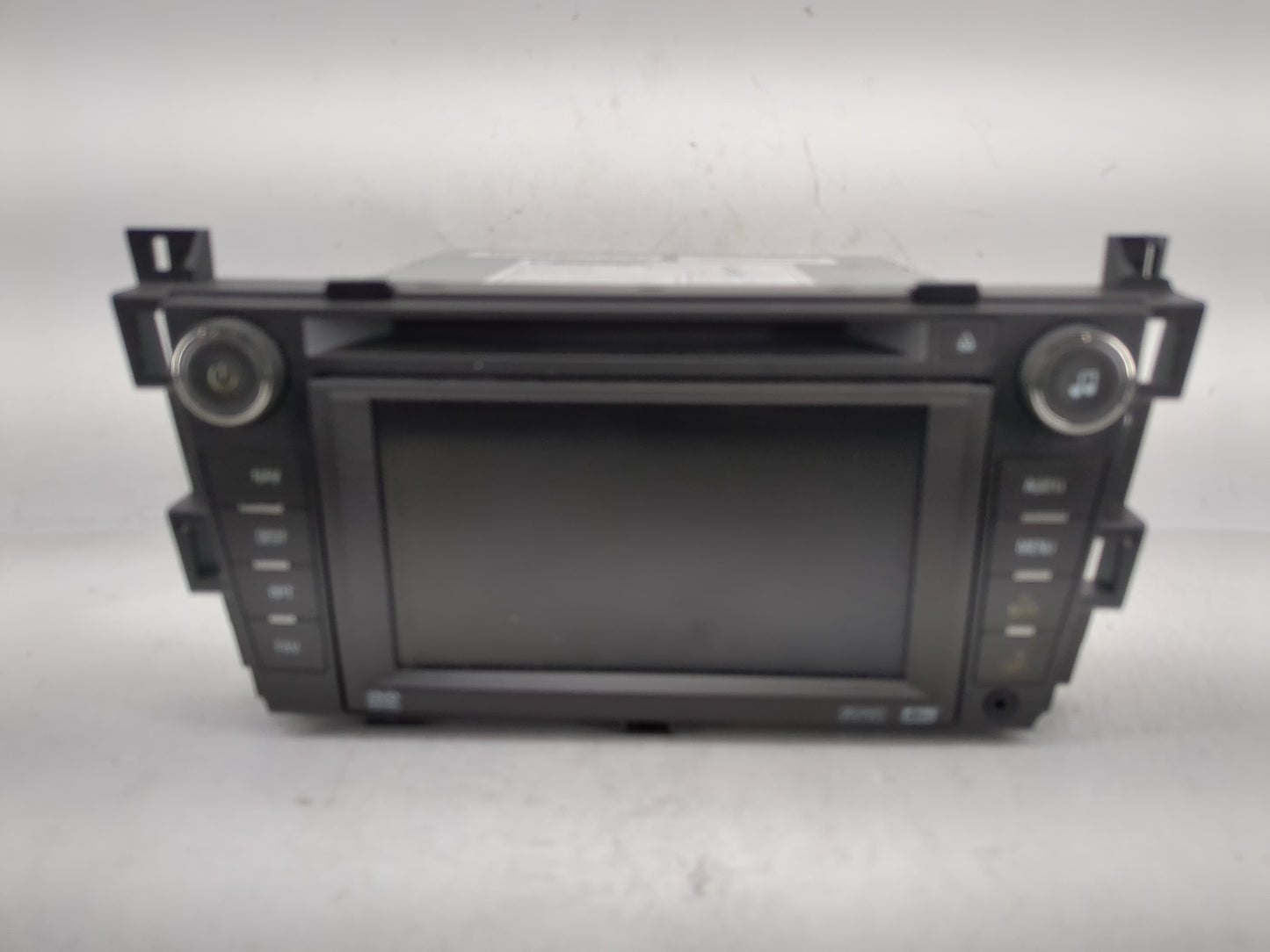 2008-2009 Cadillac Srx Radio AM FM Cd Player Receiver Replacement P/N:DW468100-6110 25851426, DW468100-5960 Fits Fits 2008 2