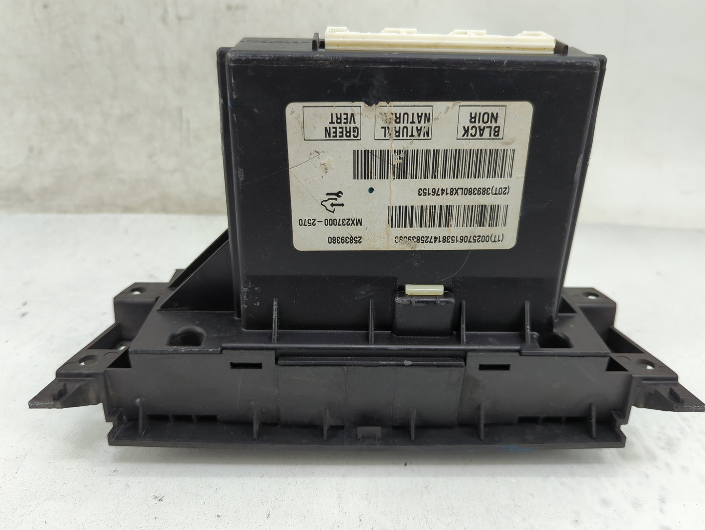 2008-2009 Cadillac Srx Climate Control Module Temperature AC/Heater Replacement Fits Fits 2008 2009 OEM Used Auto Parts - Oe
