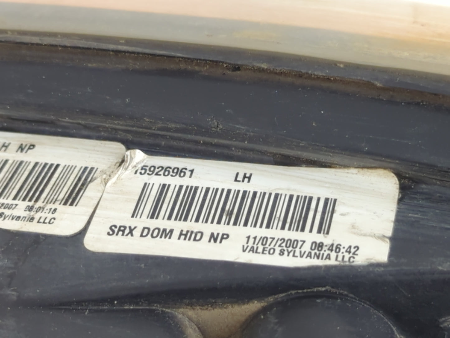 2008 Cadillac Srx Driver Left Oem Head Light Headlight Lamp - Oemusedautoparts1.com
