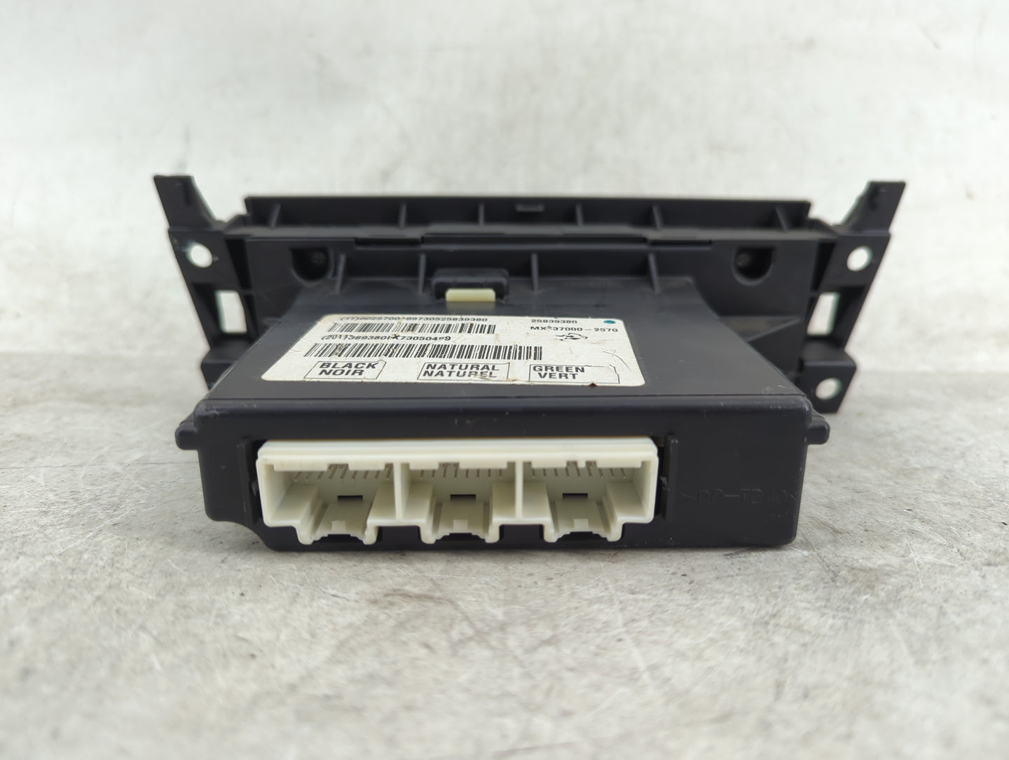 2008-2009 Cadillac Srx Climate Control Module Temperature AC/Heater Replacement P/N:MX237000-2570 25839380 Fits Fits 2008 20